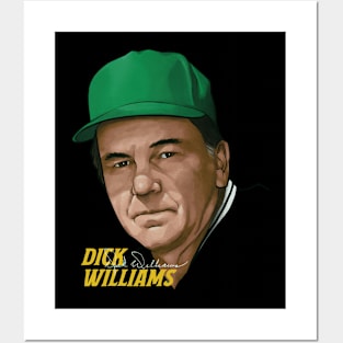 Dick Williams Oakland Profile Posters and Art